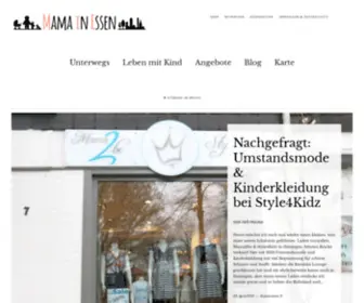 Mamainessen.de(Mama in Essen) Screenshot