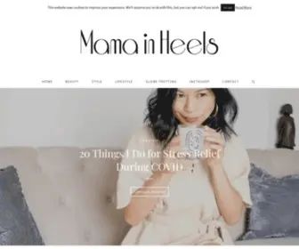 Mamainheels.com(Mama In Heels) Screenshot