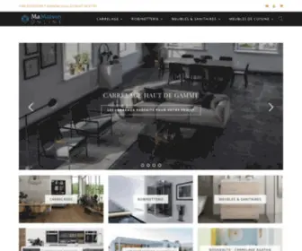 Mamaison-Online.com(Vente en ligne de carrelage) Screenshot