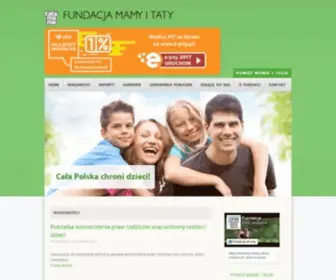 Mamaitata.org.pl(Fundacja Mamy i Taty) Screenshot