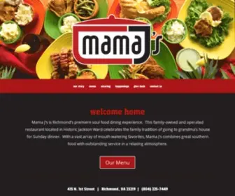 Mamajskitchen.com(Mama J's Kitchen) Screenshot