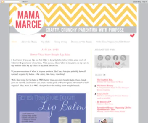 Mamamarcie.com(Mama Marcie) Screenshot