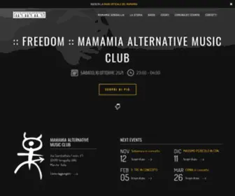 Mamamia.it(Il club più underground del centro Italia) Screenshot