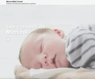 Maman-Bebe-Conseils.fr(Bébé) Screenshot