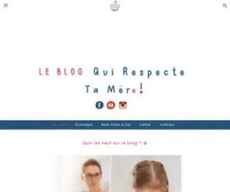 Mamandeaudouce.fr(Le Blog des parents écoolos) Screenshot