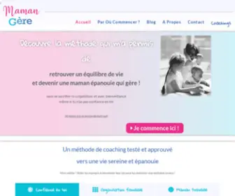 Mamangere.fr(Mamans trouve un équilibre de vie) Screenshot