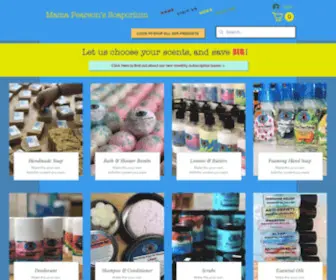 Mamapearsons.com(Bath Bomb) Screenshot