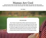 Mamasarecool.com Screenshot