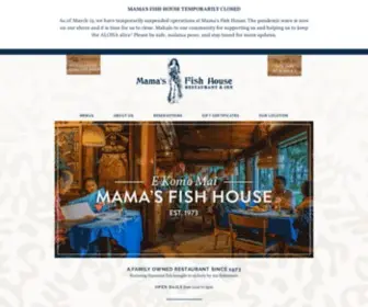 Mamasfishhouse.com(Mama's Fish House Restaurant) Screenshot