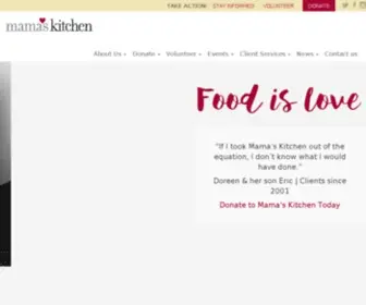 Mamaskitchen.org(Mama's Kitchen) Screenshot