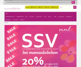 Mamasliebchen.de(Nähanleitungen) Screenshot