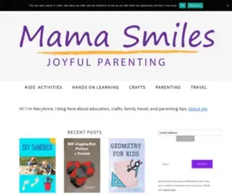 Mamasmiles.com(Mama Smiles) Screenshot