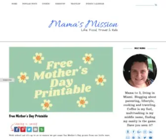 Mamasmission.com(Mama's Mission) Screenshot