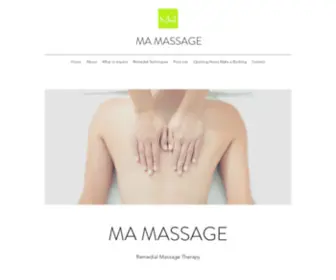 Mamassage.com.au(Massage Melbourne) Screenshot