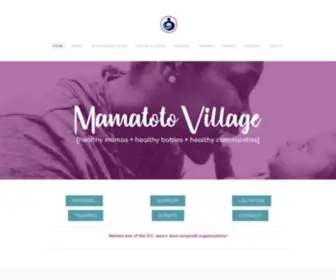 Mamatotovillage.org(Mamatoto Village) Screenshot