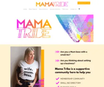 Mamatribe.uk(Mama Tribe) Screenshot