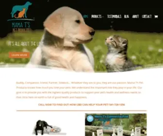 Mamatspetproducts.com(Mama T's Pet Products) Screenshot