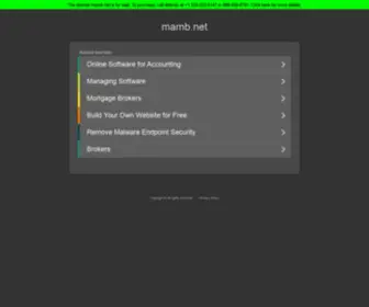 Mamb.net(Mamb) Screenshot