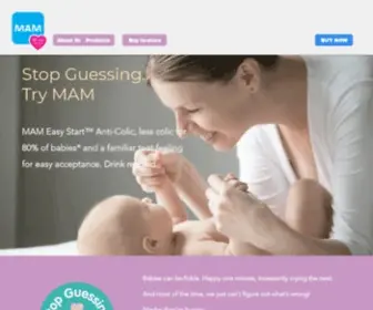 Mambabyaustralia.com(MAM Baby Australia) Screenshot