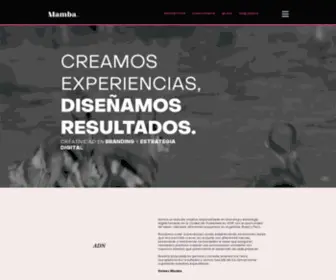 Mambaestudio.com(INICIO) Screenshot