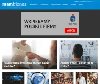 Mambiznes.pl(Pomysł) Screenshot