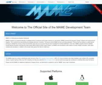 Mamedev.org(Home of The MAME Project) Screenshot