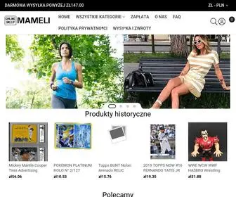 Mamelinag.com(Sklep mody) Screenshot