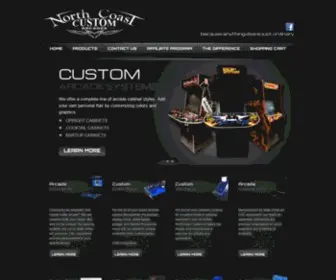 Mameroom.com(NorthCoast Custom Arcades) Screenshot