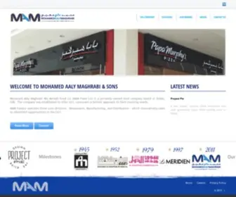 Mamfoodco.com(MOHAMED AALY MAGHRABI) Screenshot