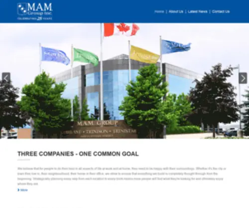 MamGroup.ca(MAM Group) Screenshot