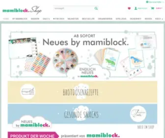 Mamiblock-Shop.de(Mamiblock Shop) Screenshot