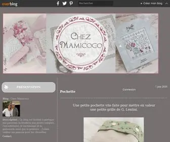 Mamicoco.com(Ce blog est destiné à partager nos passions) Screenshot