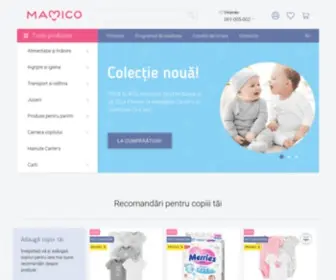 Mamico.md(Magazin online de produse pentru copii) Screenshot