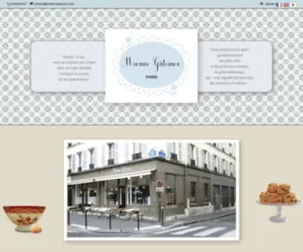 Mamie-Gateaux.com(Salon de thé) Screenshot