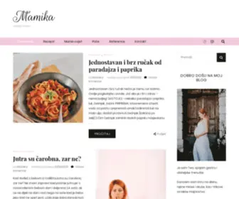 Mamika.com.hr(Obitelj i hrana) Screenshot