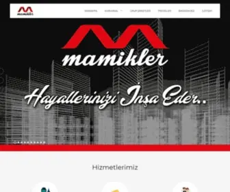 Mamikler.com(Mamikler İnşaat) Screenshot