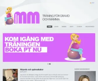 MamiMami.se(Träning och hälsa för gravida och mammor) Screenshot