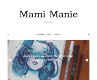 Mamimanie.com(Mami Manie) Screenshot