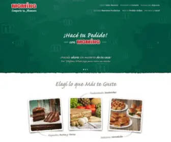 Mamina.com.ar(Sandwiches, Postres y Servicios para Eventos) Screenshot