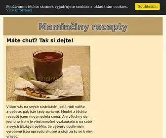 Mamincinyrecepty.cz(Iny recepty) Screenshot