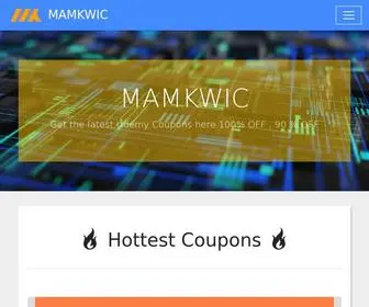 Mamkwic.com(Udemy) Screenshot