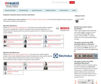 Mamlux.cz(Náhradní) Screenshot