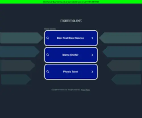 Mamma.net(Mamma) Screenshot
