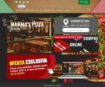 Mammaspizza.com.br(Mamma's Pizza) Screenshot