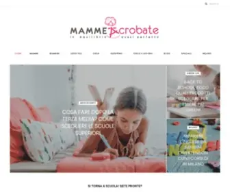 Mammeacrobate.com(Mamme Acrobate) Screenshot
