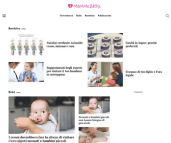 Mammeblog.it(Dove le mamme si incontrano) Screenshot