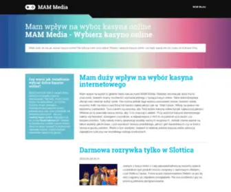 Mammedia.pl(MAM Media) Screenshot