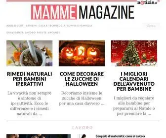 Mammemagazine.it(Mamme Magazine) Screenshot