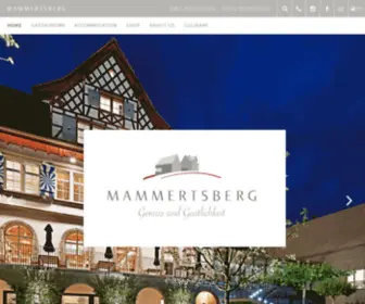 Mammertsberg.ch(Hotel Restaurant Mammertsberg) Screenshot