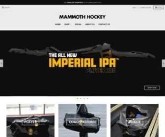 Mammoth-Hockey.com(Mammoth Hockey Bags) Screenshot